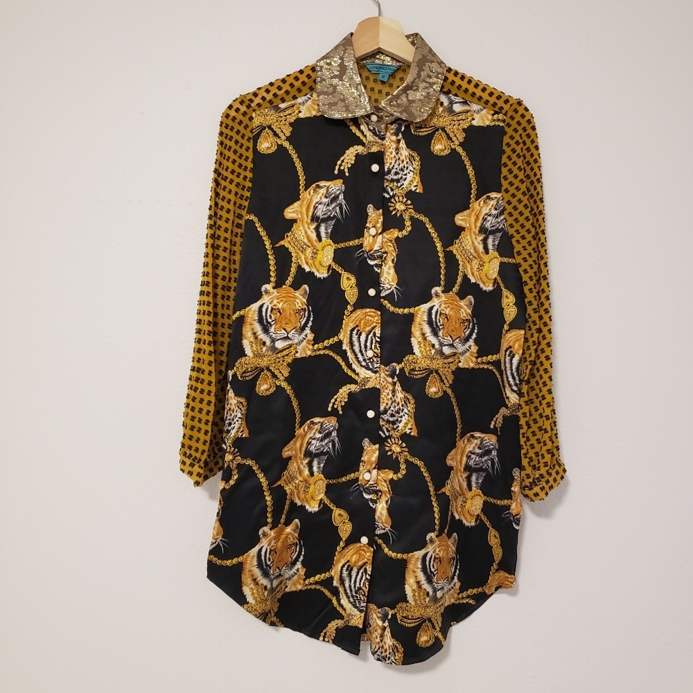 Pixie Market Love Dollybird tiger print size M